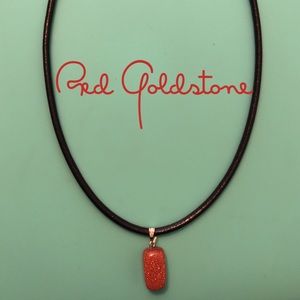 Red Goldstone Necklace